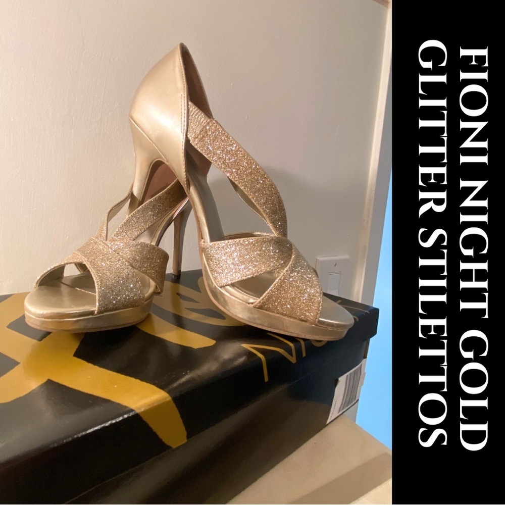 Sparkling High Heel Shoes
